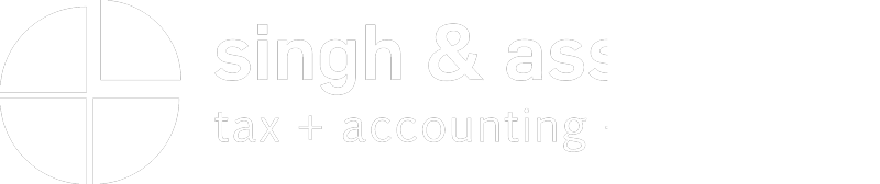 Singh & Associates LLP - Tax + Accounting + Consulting - WHITE LOGO